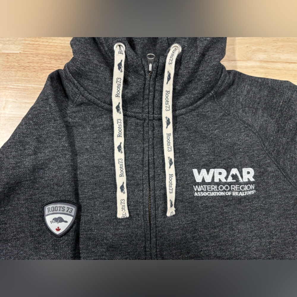 Roots Charcoal Gray Hoodie